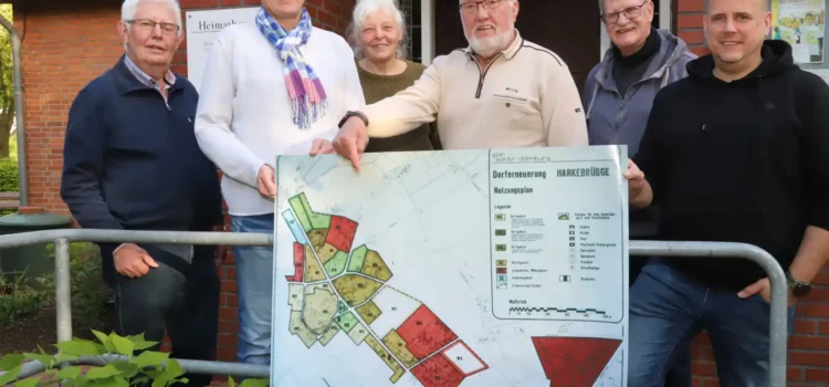 Wie sich Harkebrügge vor 40 Jahren bei der Dorferneuerung veränderte